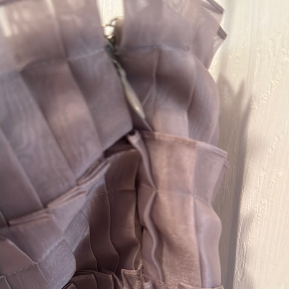 Calvin Klein Mauve Tiered Mini Dress - Picture 6 of 8